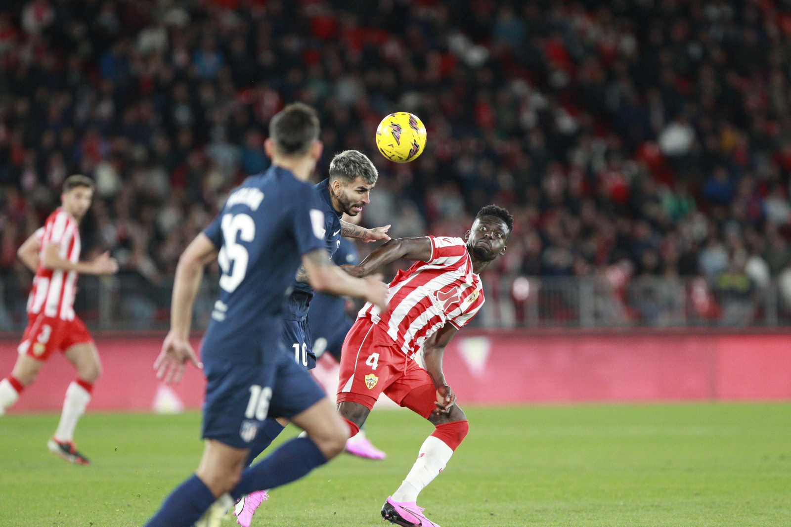 Las mejores imágenes del partido U.D. Almería-Atlético de Madrid