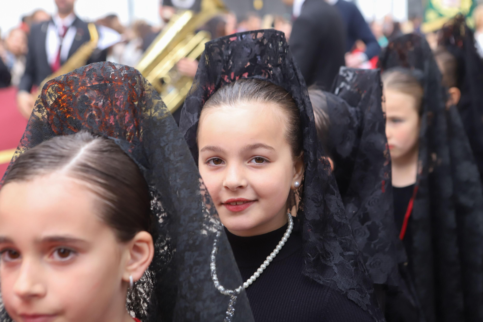 Fotos de la procesión infantil del colegio Nuestra Señora de los Milagros de Algeciras