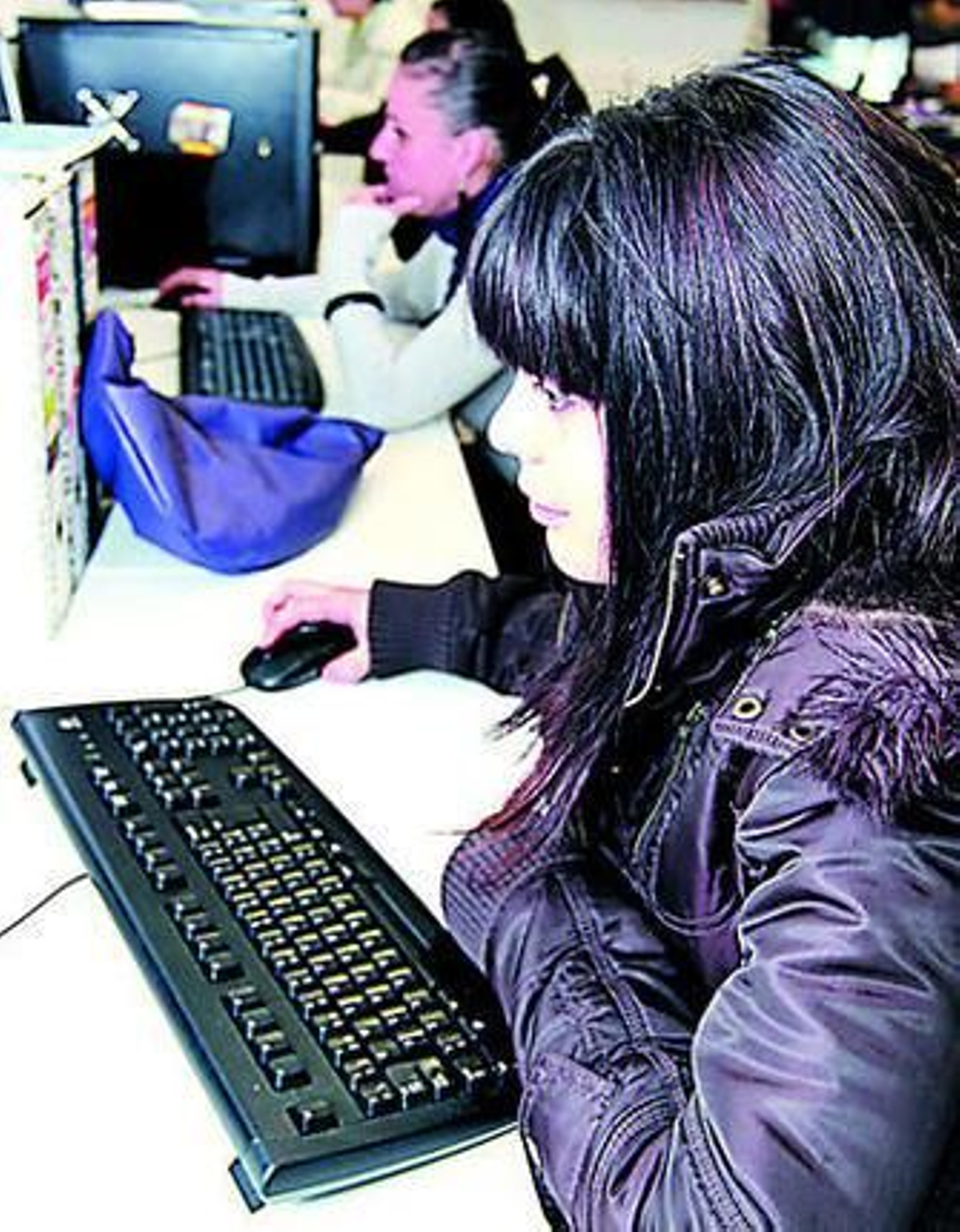 Alumnos de un Taller de Cine realizado en Tabernas.