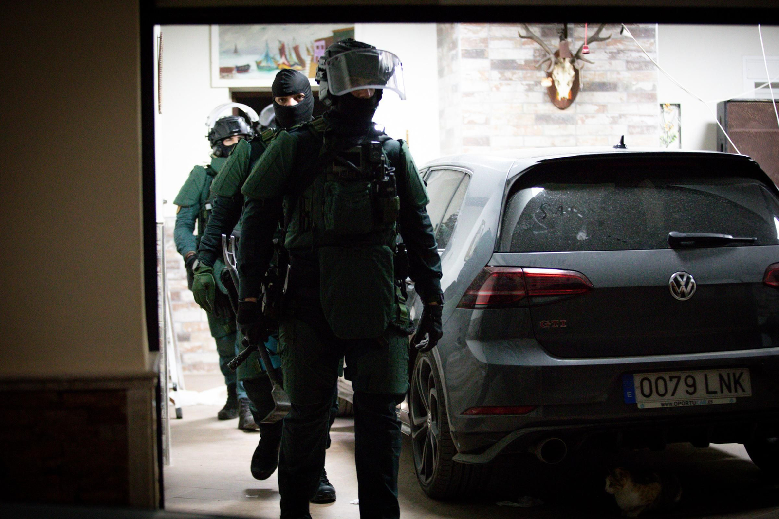 Operación de la Guardia Civil contra el clan de Los Piños en Puerto Serrano