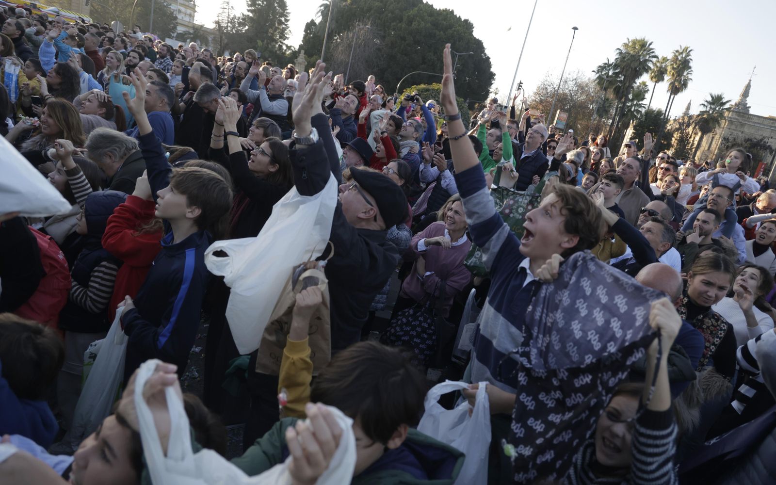 Las imágenes de la Cabalgata de los Reyes Magos en Sevilla