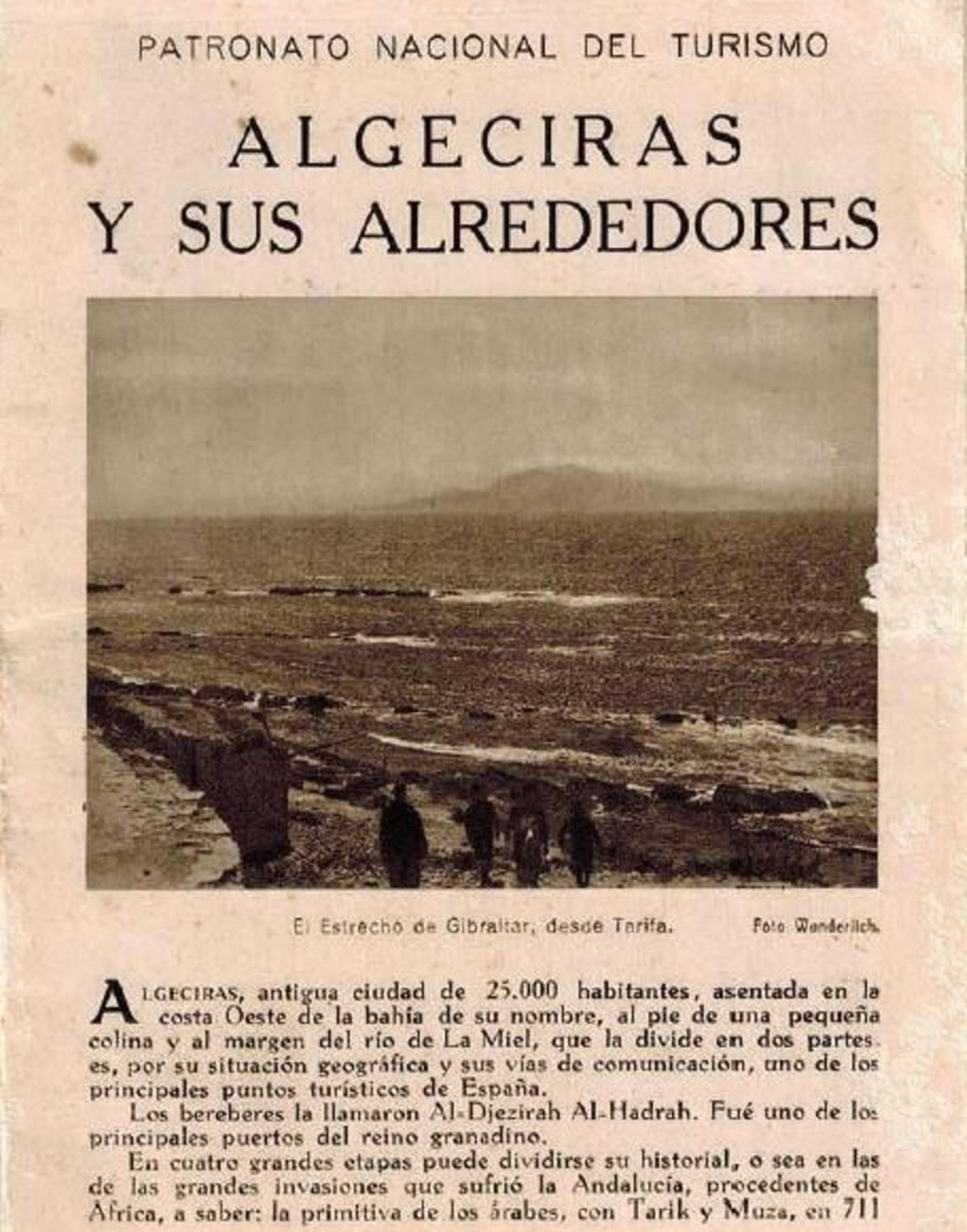 La guía 'Algeciras y sus alrededores'.
