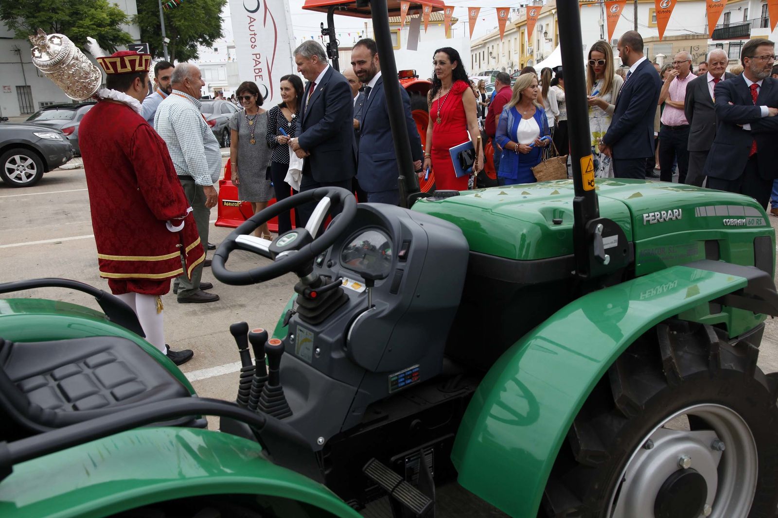 La inauguración de la Feria de Octubre de Cartaya