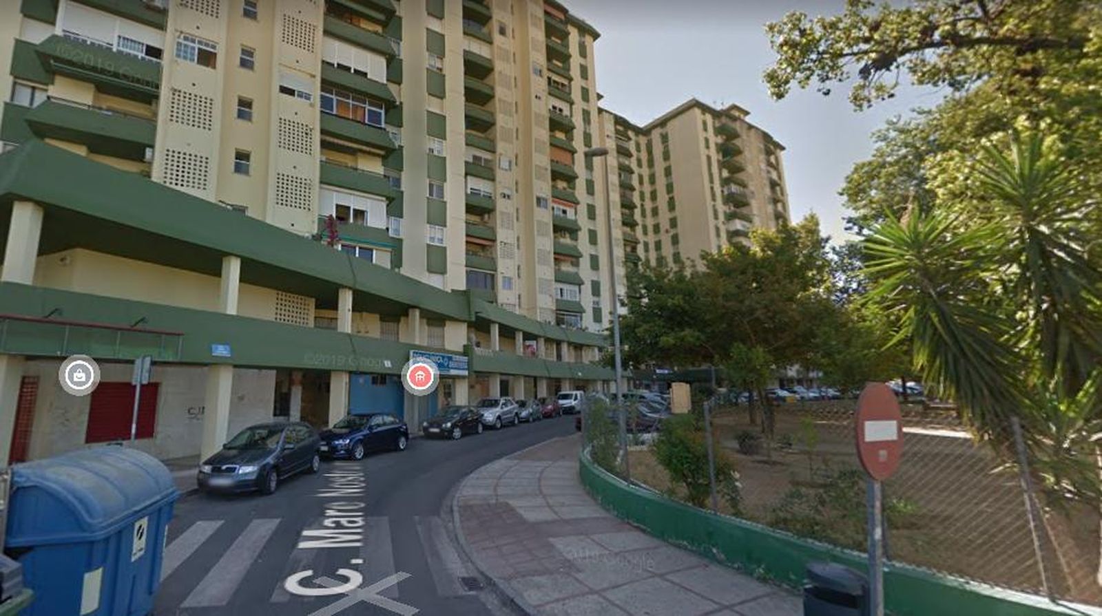 La calle Mare Nostrum, de Jerez, en donde se produjo el suceso.