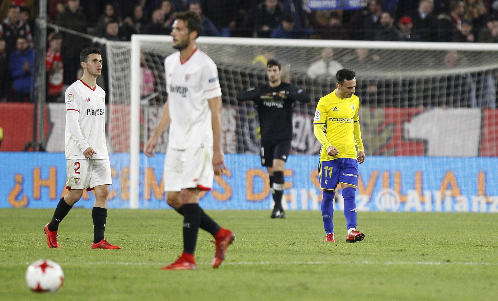 Las imágenes del Sevilla-Cádiz