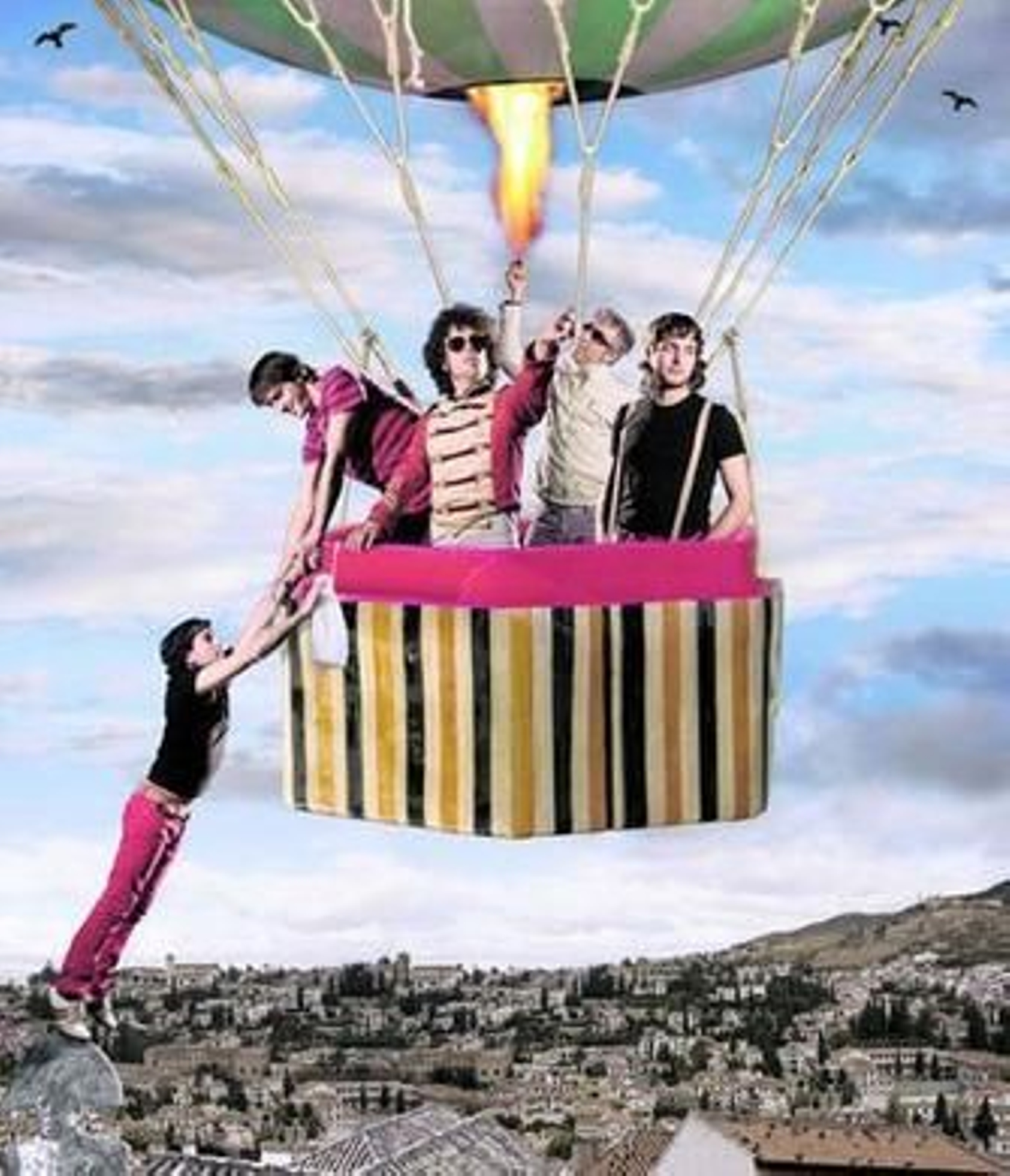 Alonso Díaz, Jaime Cordones, Jose Ubago 'Bonaparte', Miguel Ángel Díaz  y Eric Jiménez son Napoleón Solo.