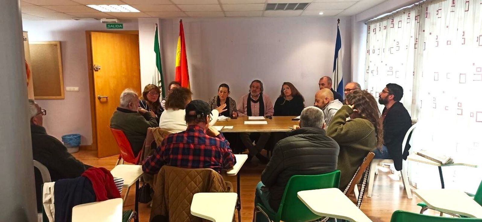 Reunión de la Coordinadora de la Sanidad Pública celebrada días atrás en Jerez.