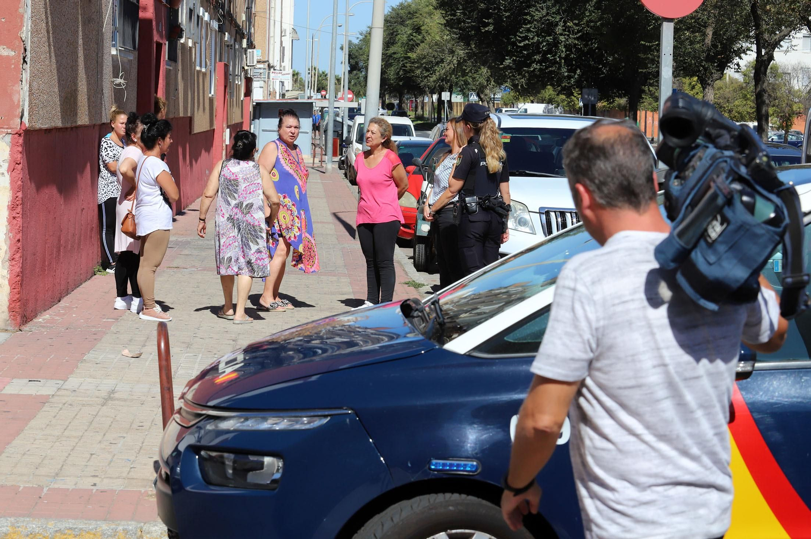Imágenes del lugar del tiroteo en el Torrejón