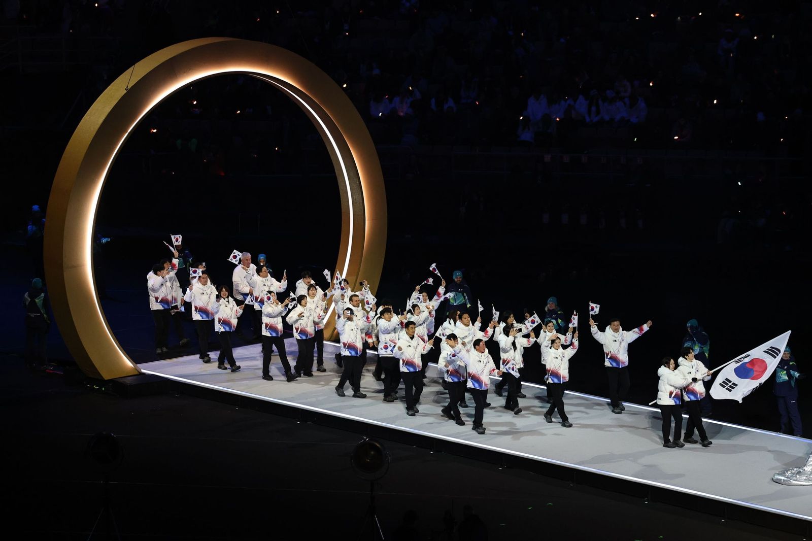 Las fotos de la inauguración de los Juegos Olímpicos de invierno de 2026