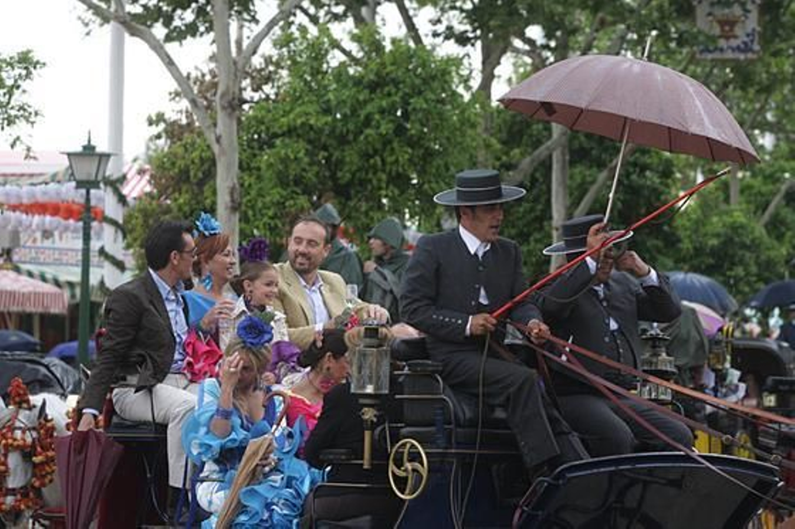 La lluvia no impidió la fiesta el Miércoles de Feria.

Foto: Belén Vargas