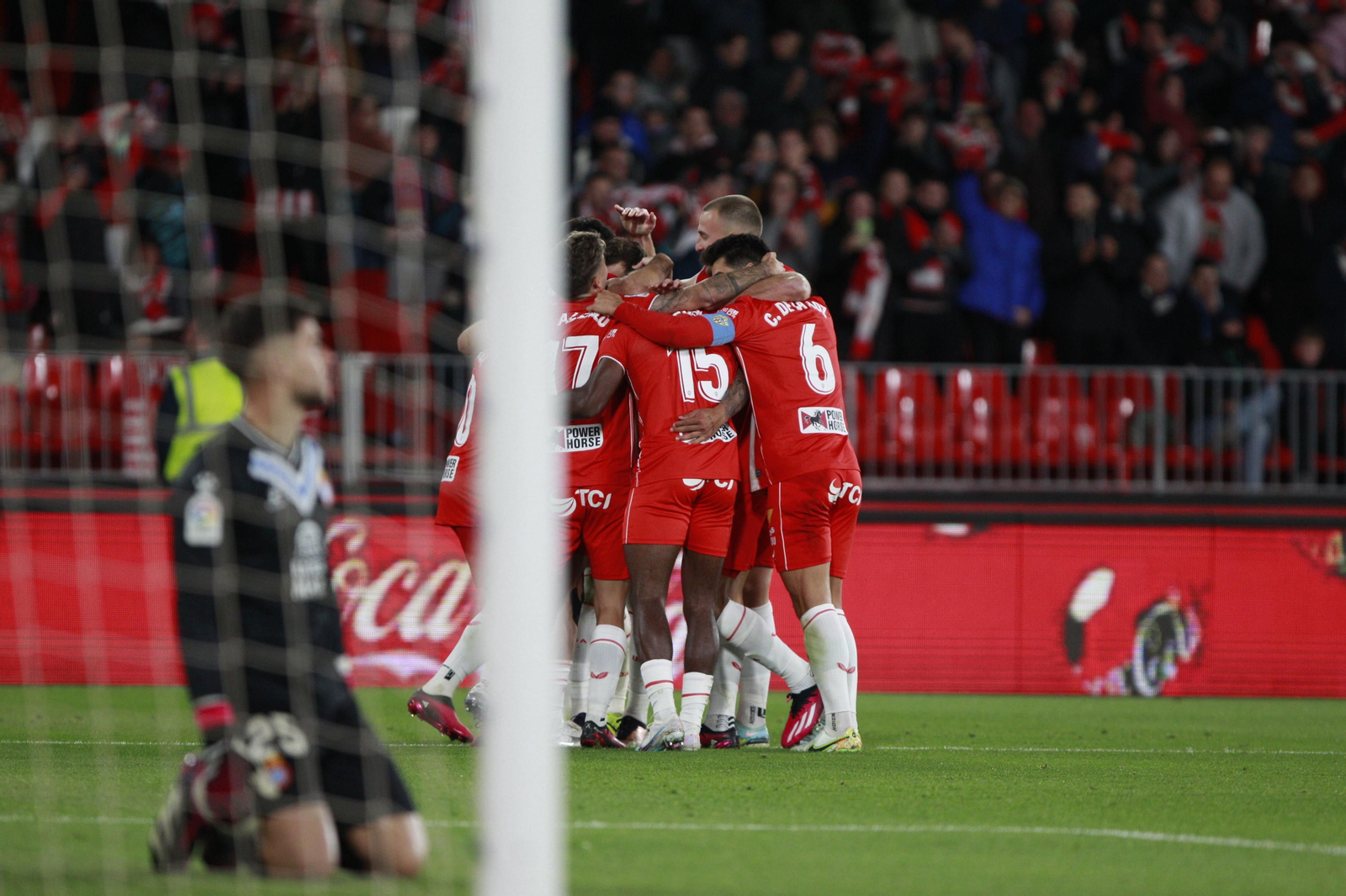 Imágenes del partido U.D. Almería-R.C.D. Espanyol