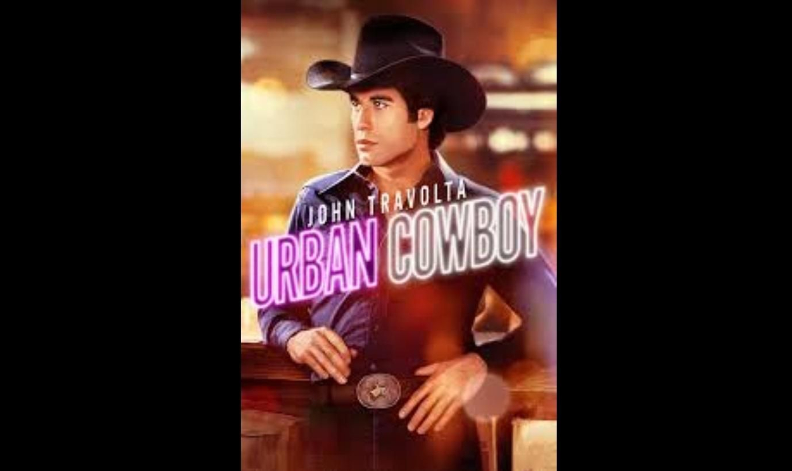 Cartel de la película 'Urban Cowboy', de estreno en el Villamarta en febrero de 1981.