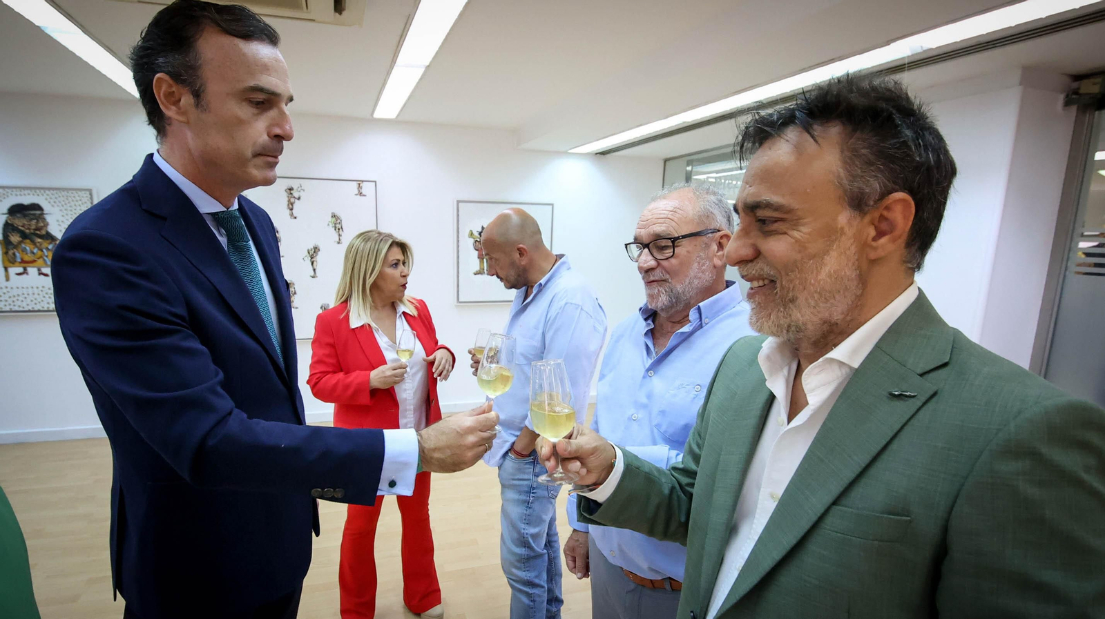 Los candidatos a la Alcaldía de Jerez arrancan la campaña electoral en el Diario