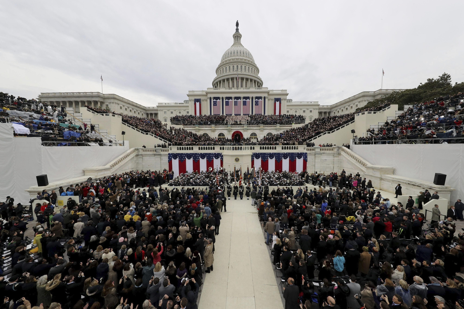 La toma de posesión de Donald Trump, en imágenes