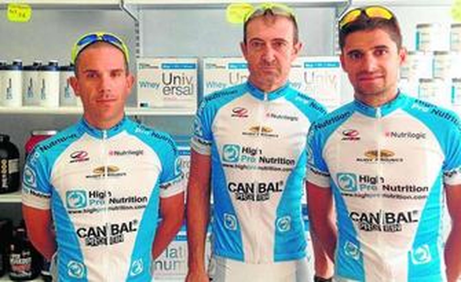 Los integrantes del equipo High Pro Nutrition.