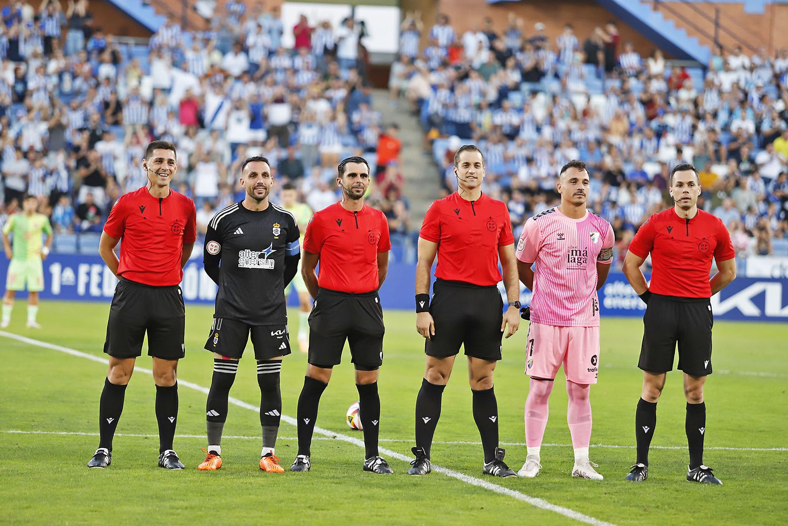 Imágenes del encuentro entre el Recreativo de Huelva y el Málaga