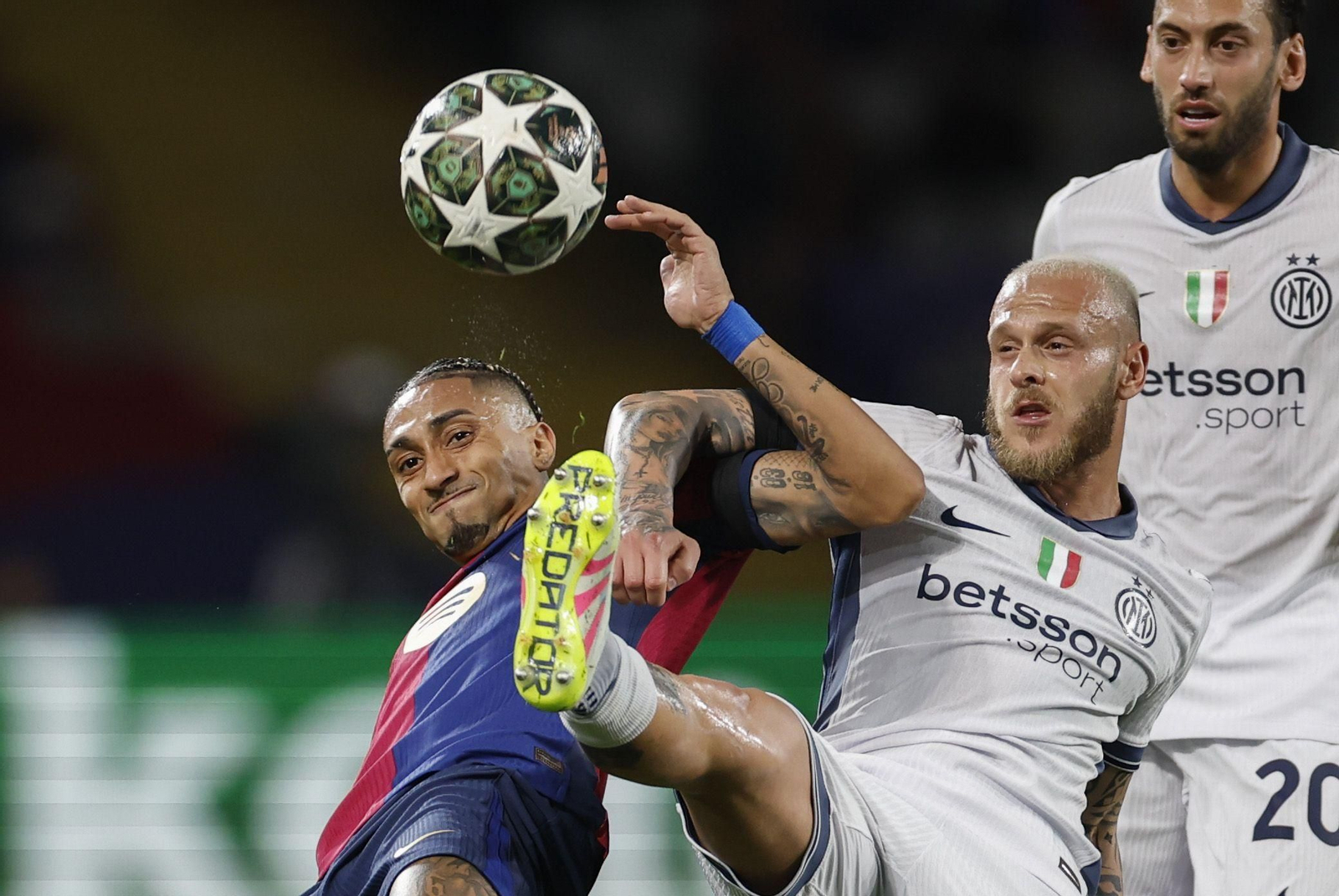 Las mejores fotos del Barcelona - Inter