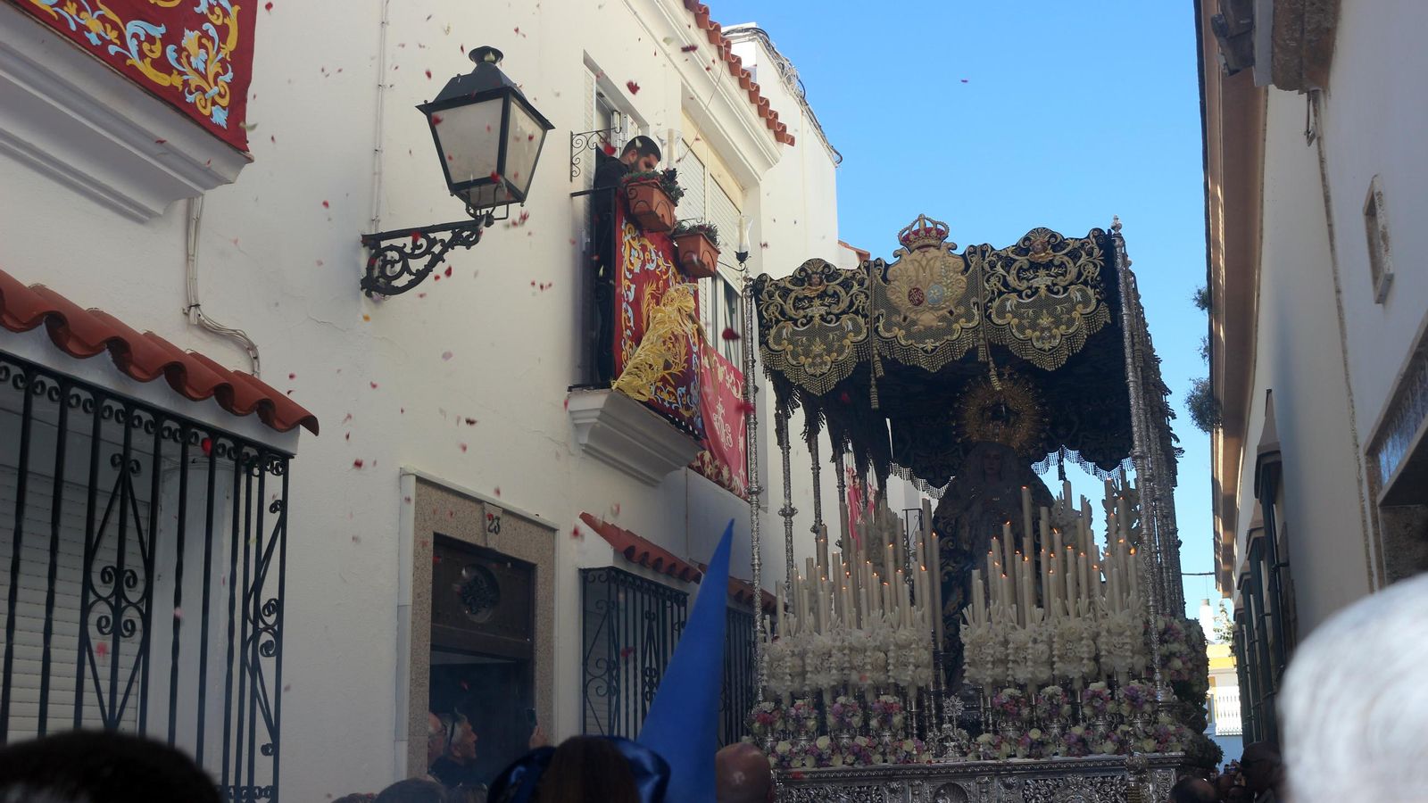 Virgen de la Estrella por el Callejón del Obispo