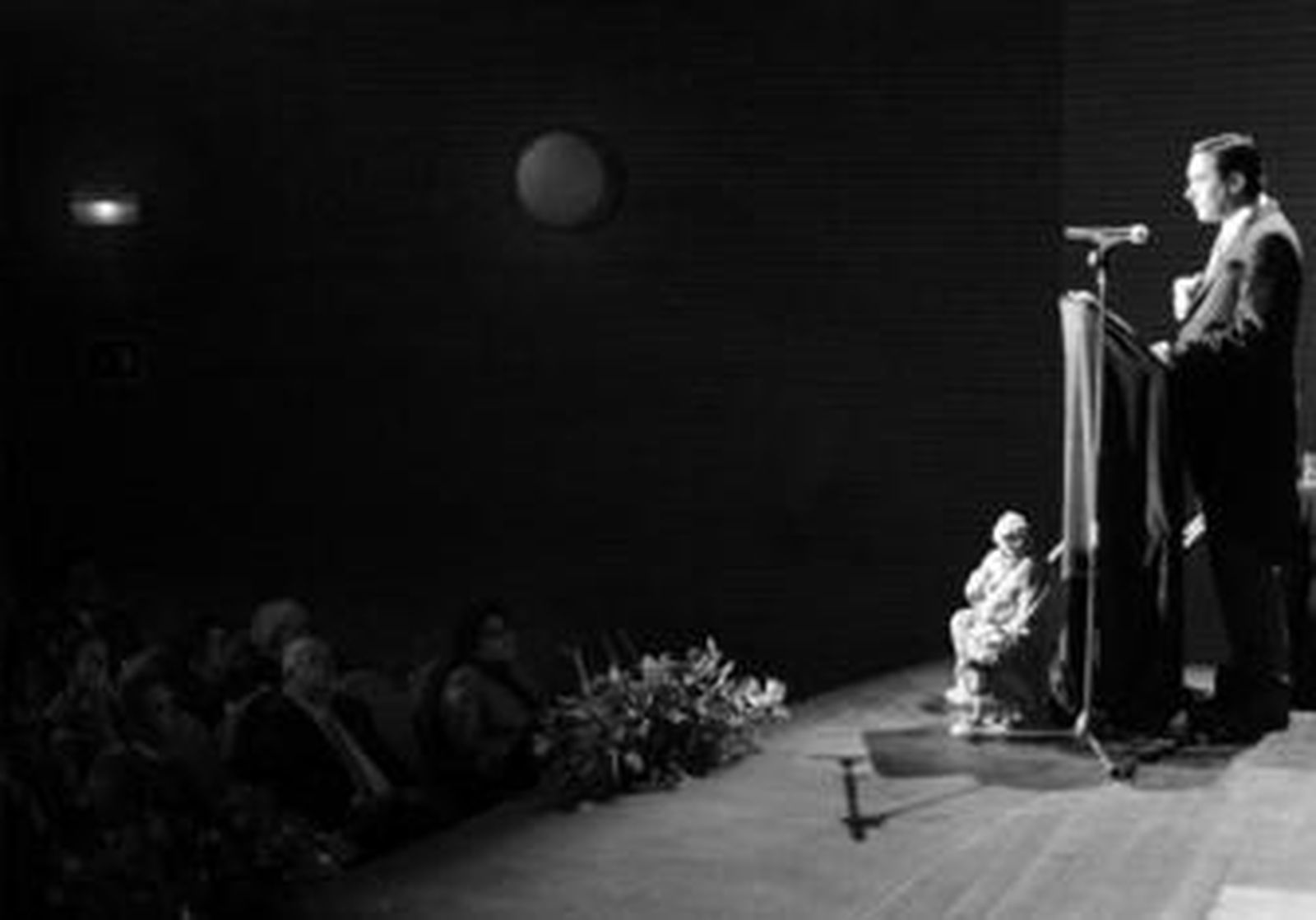 José Manuel Fernández, en un momento de su pregón.