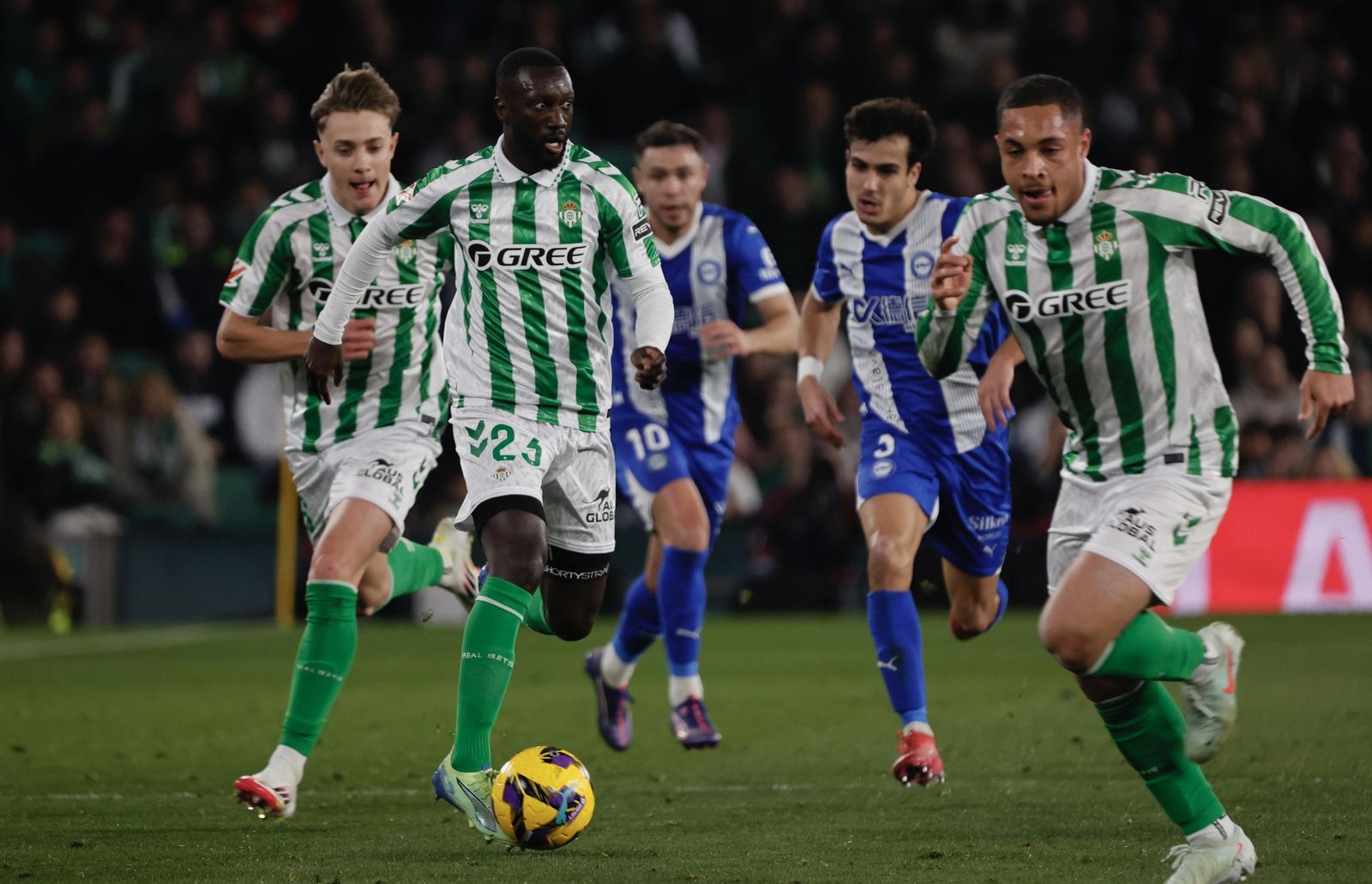Las imágenes del Betis - Alavés