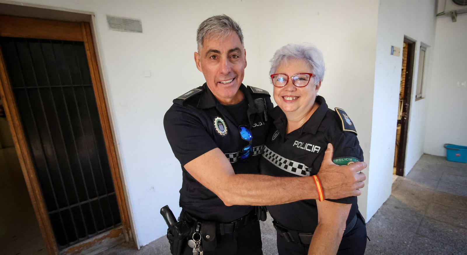 Mari Luz la primera mujer policía de Jerez se jubila