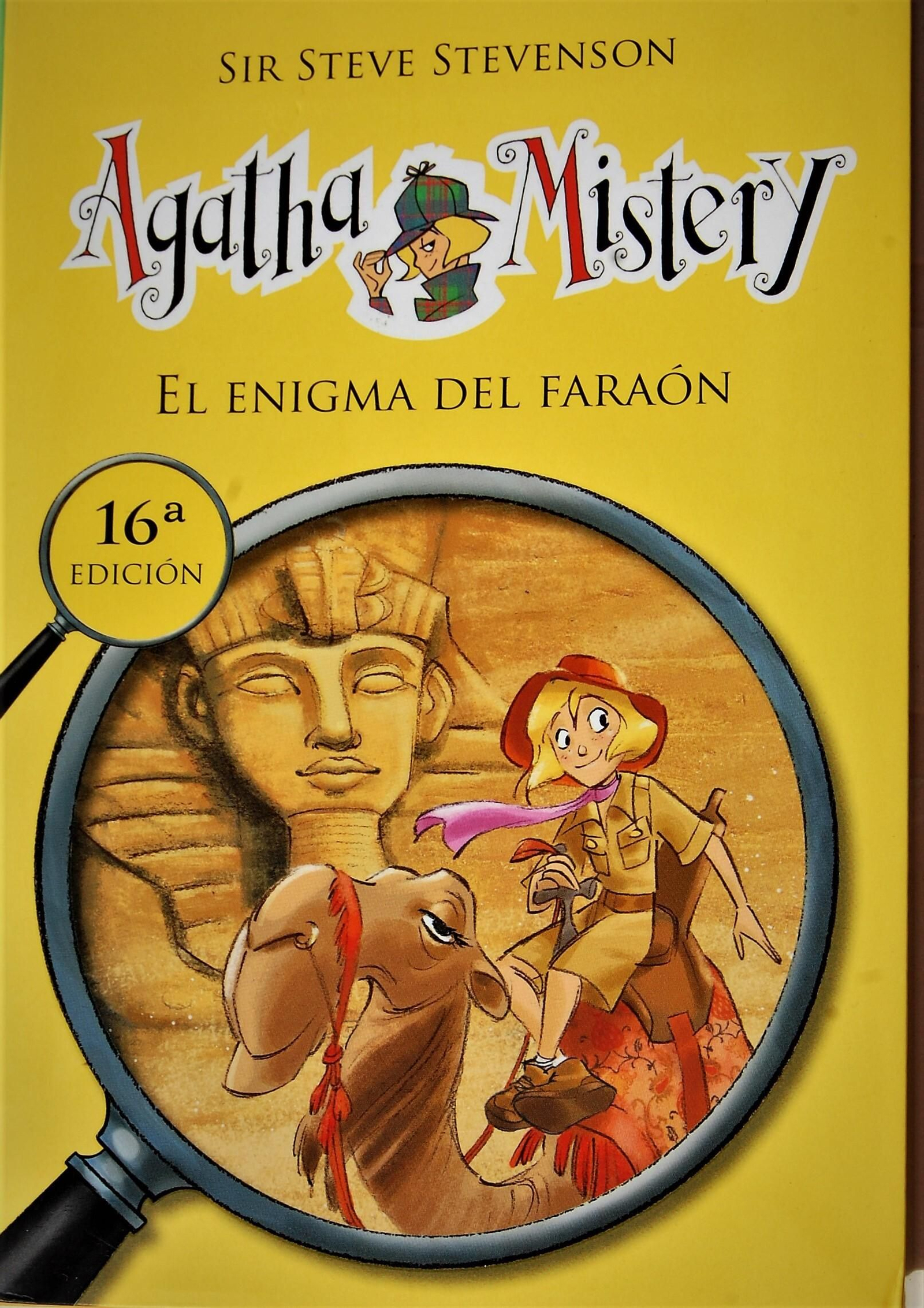 Portada de Agatha Mistery: El enigma del faraón