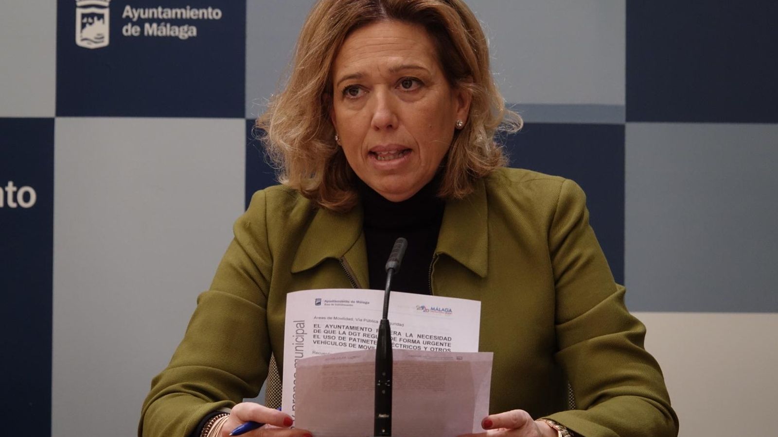 Elvira Maeso, concejala de Movilidad.