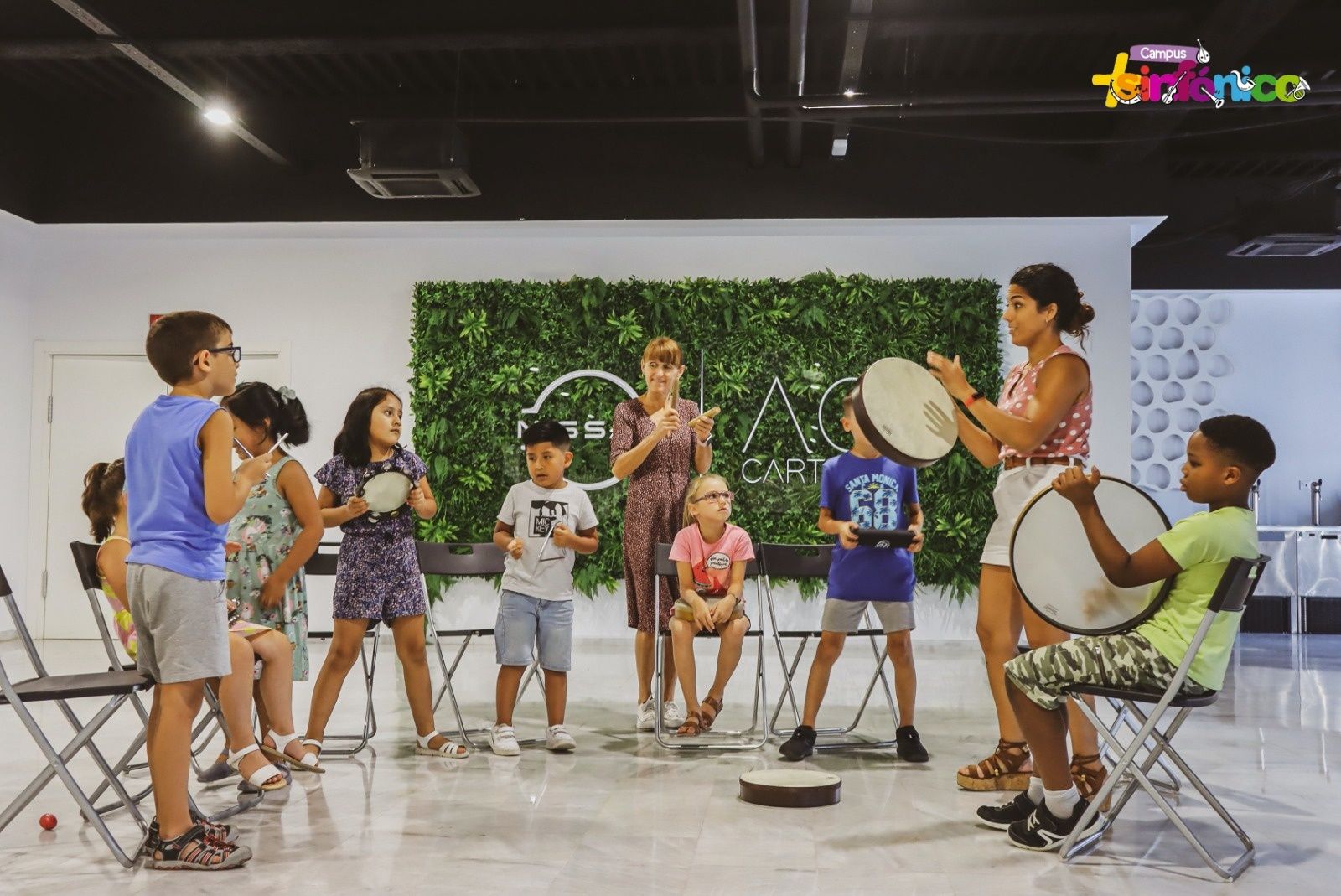 Ensayos en el campus de verano de la ROSS.