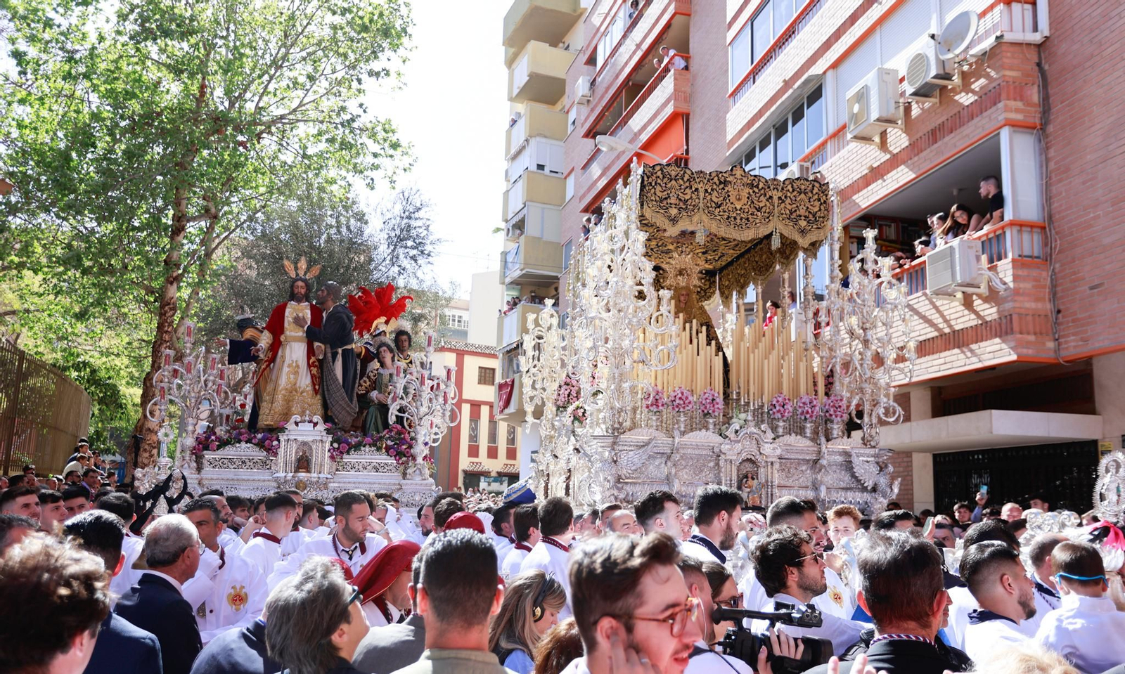 Prendimiento en el Domingo de Ramos de Málaga 2023, en fotos