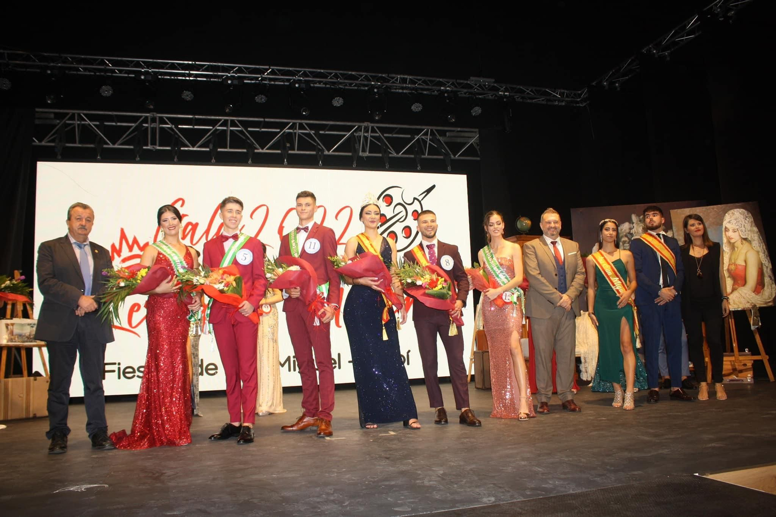 Galardonados en la gala.