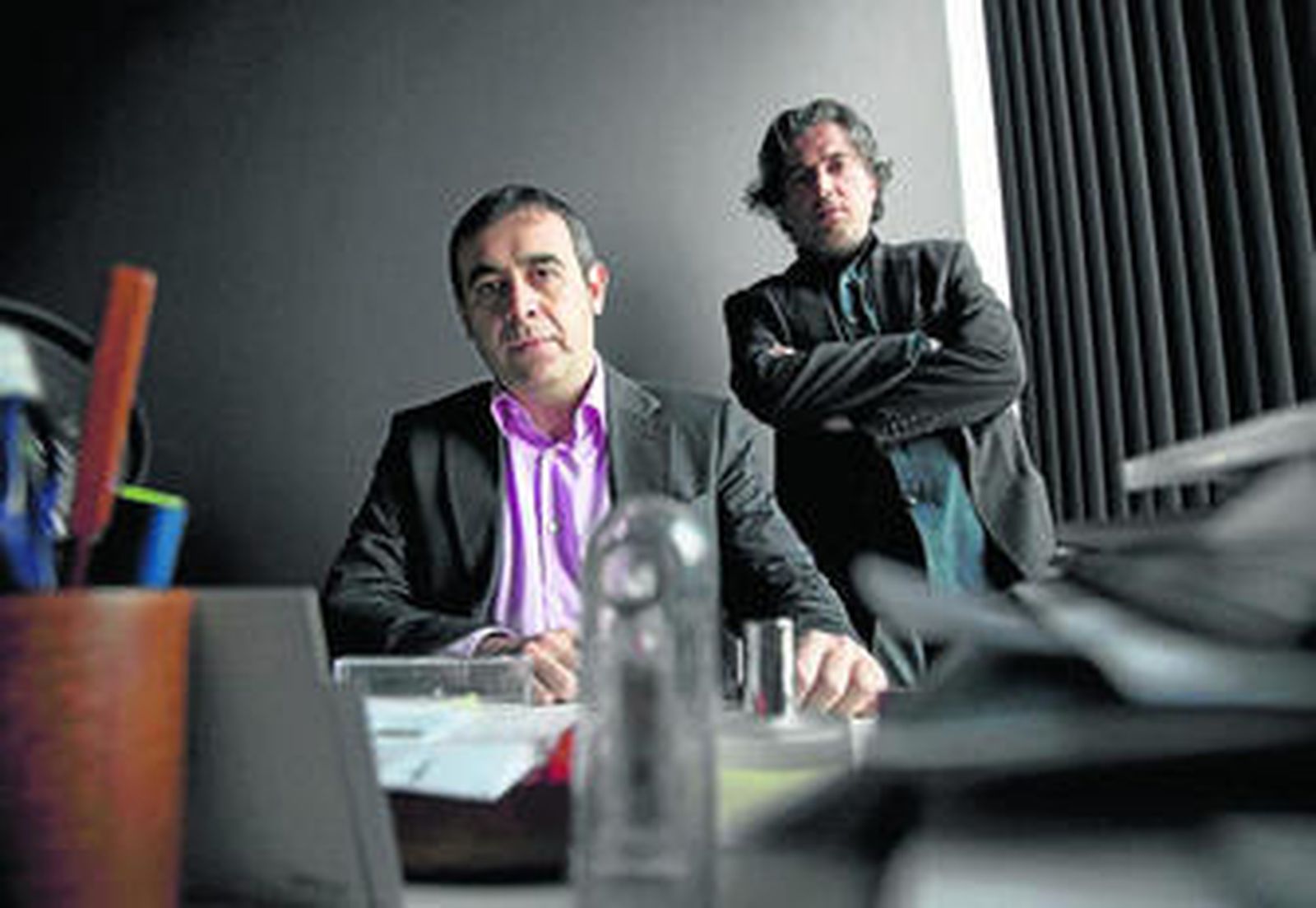 José Carlos Conde, presidente de Belowgroup, y Lorenzo Bennassar, director de I+D.