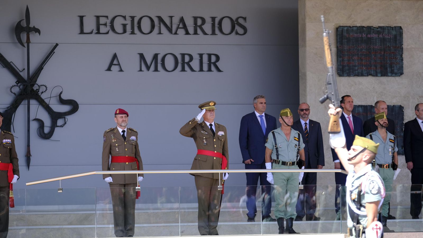 Jornada de puertas abiertas de La Legión Española en Viator