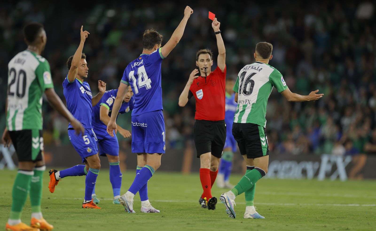 Las imágenes del Betis-Getafe