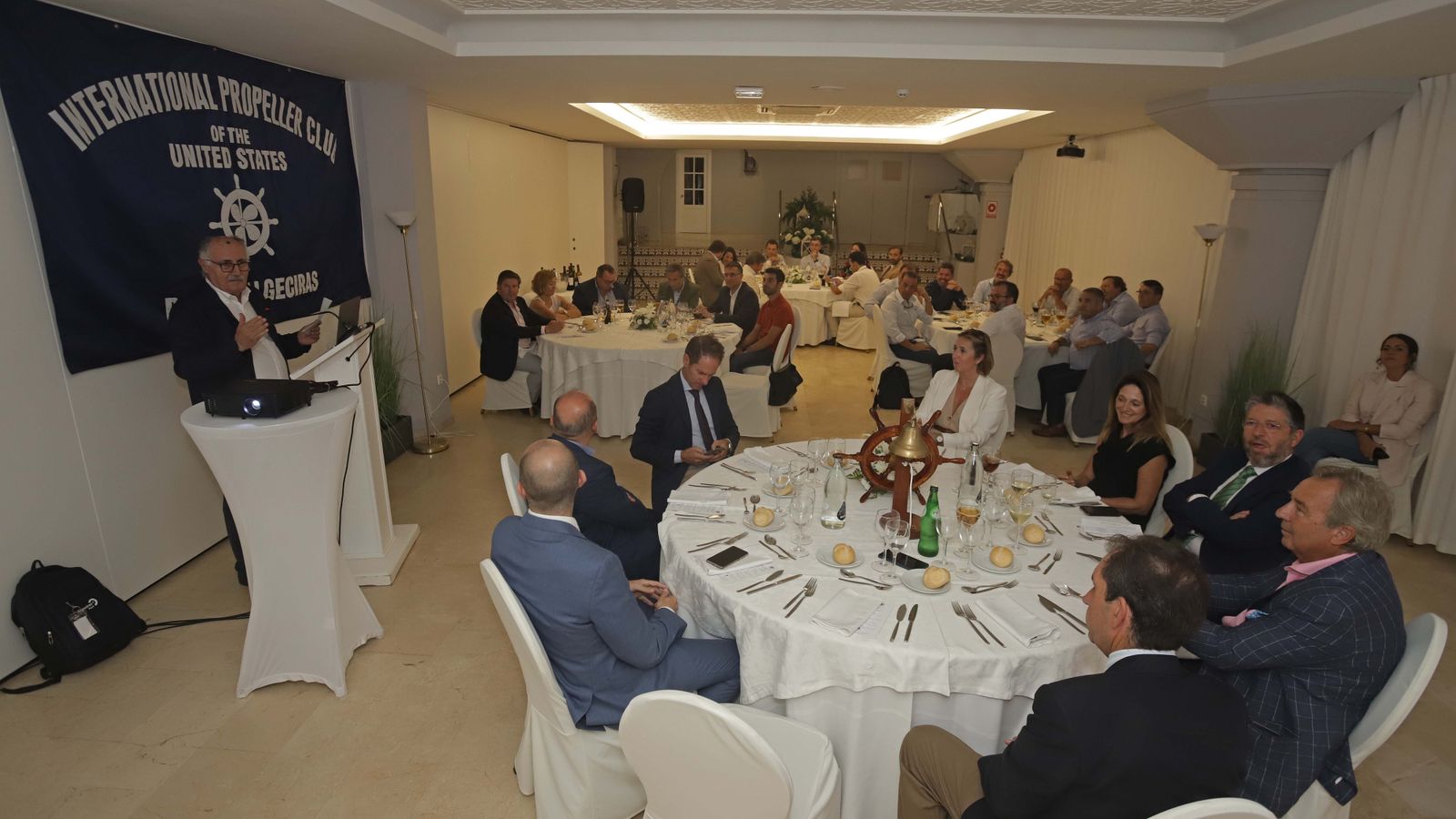 Fotos del almuerzo del Propeller Club en el hotel Alborán de Algeciras