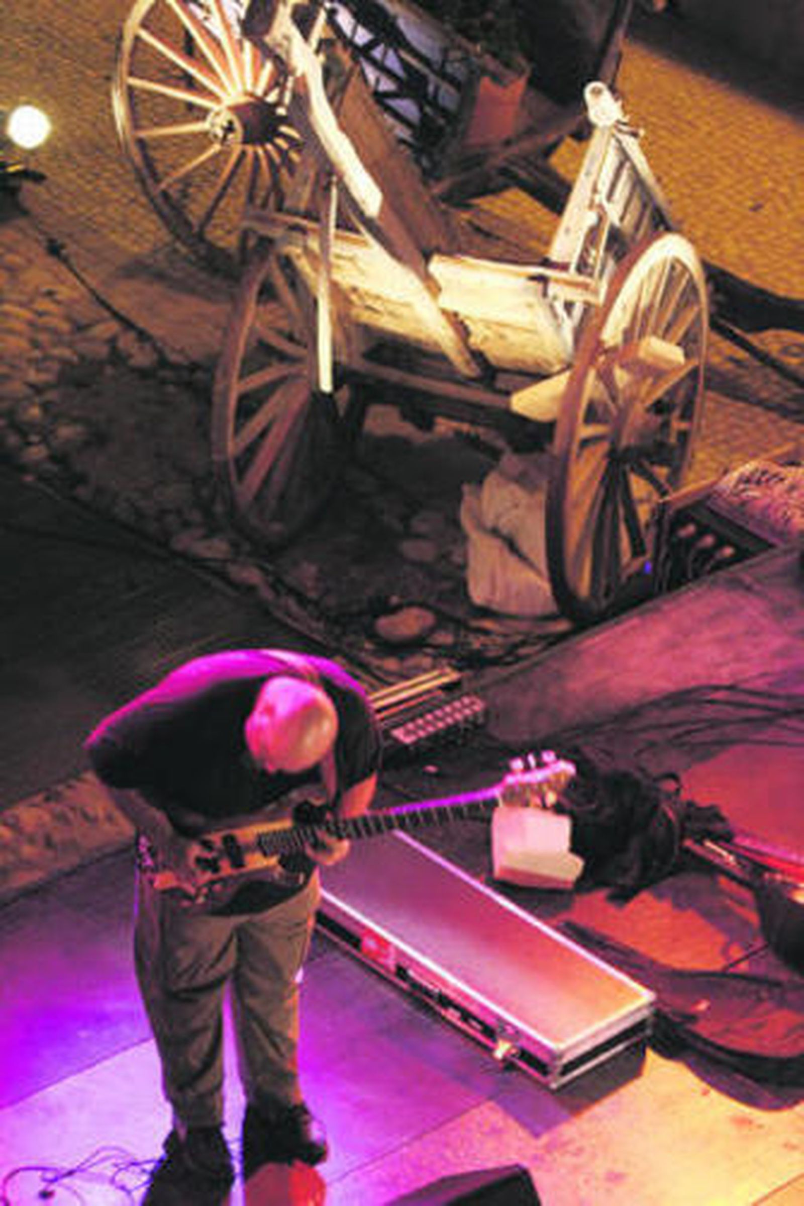 Un momento de la actuación de la Piccola Band Ikola.