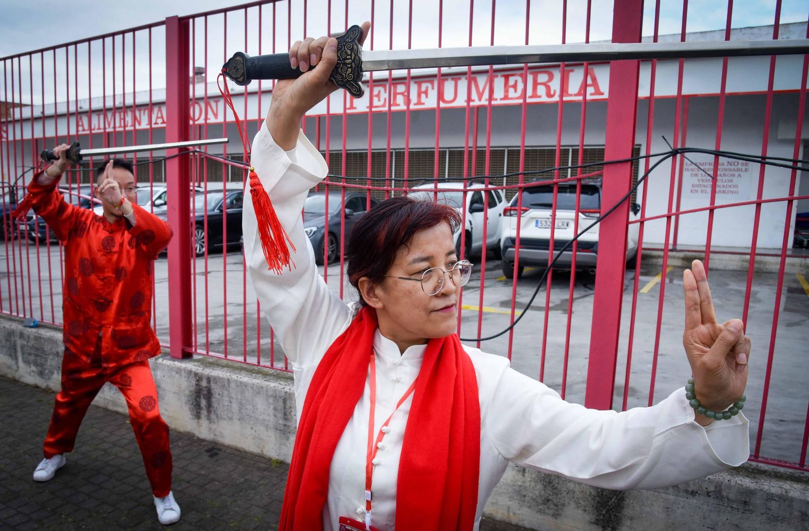 Las imágenes del acto de celebración del Año Nuevo chino en Sevilla