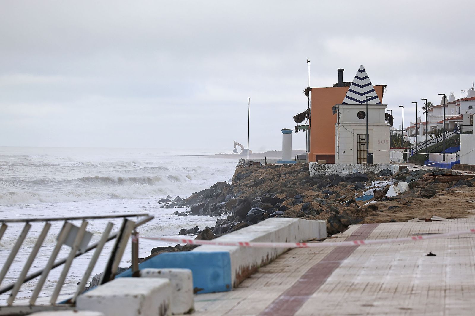 Las fotografías de los daños en Matalascañas