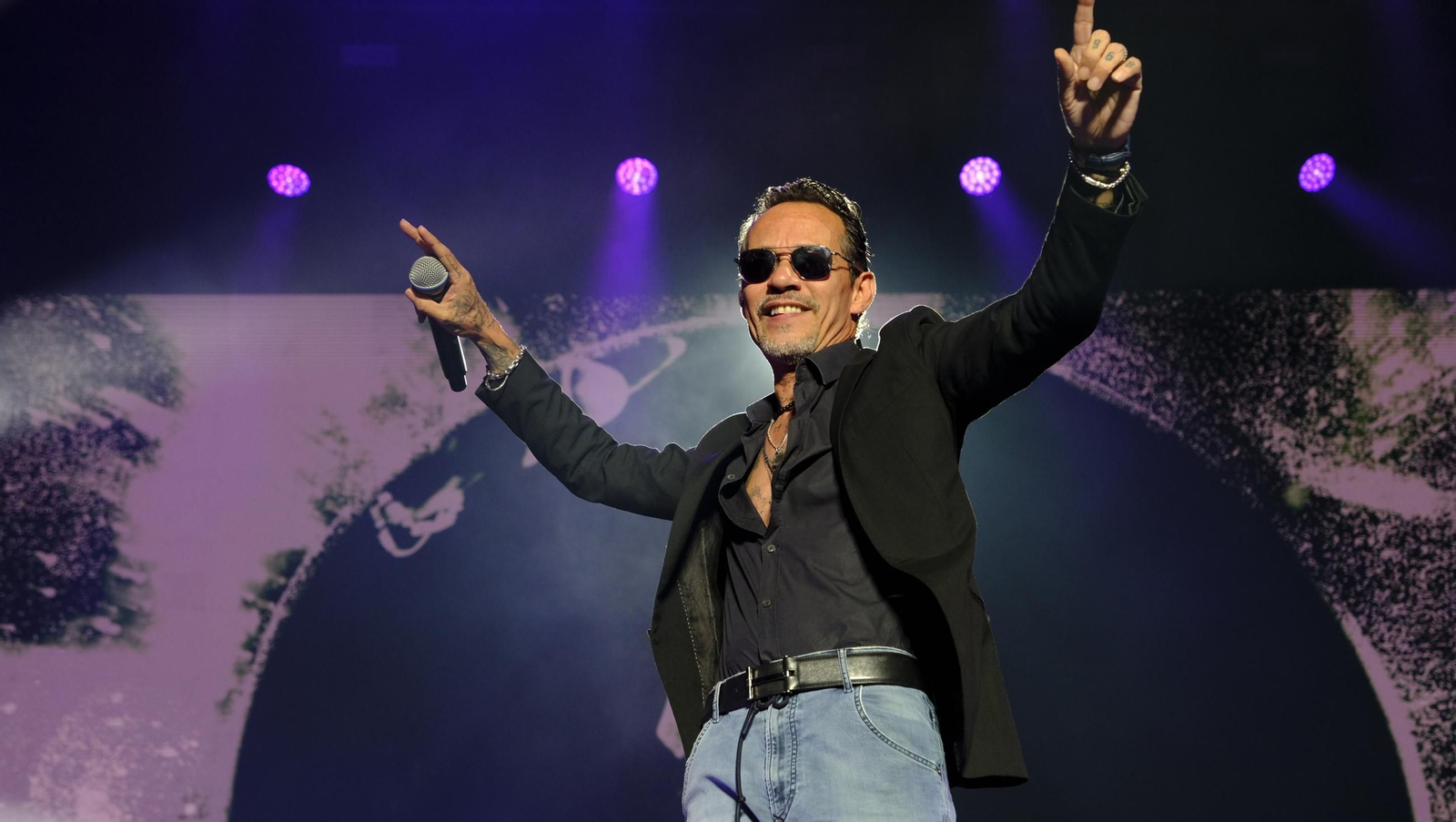 Concierto de Marc Anthony en Roquetas, en imágenes