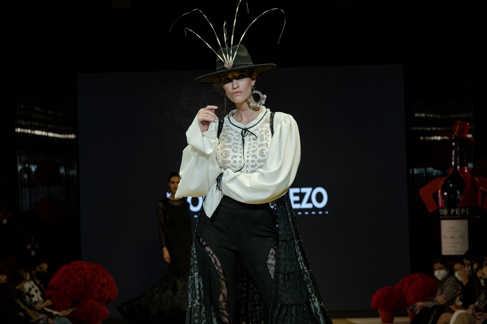 El desfile de Flor de cerezo en la Pasarela Flamenca de Jerez, todas las fotos