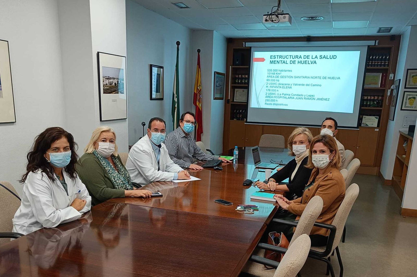 Salud analiza los recursos para la atención de Salud Mental en Huelva