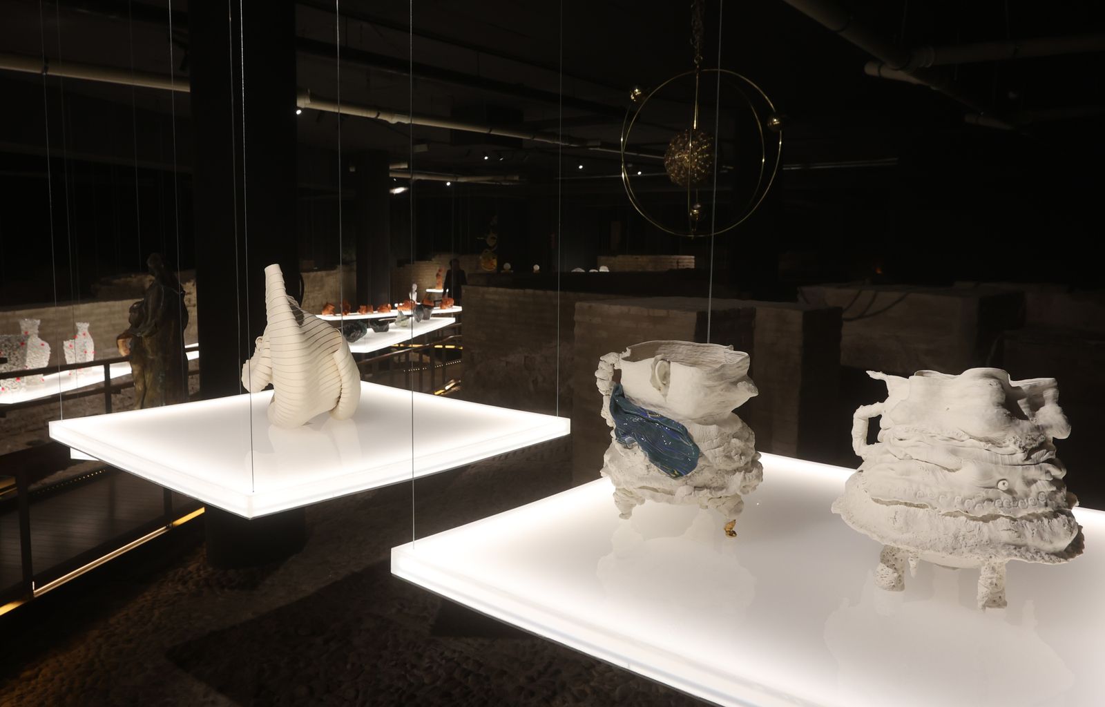 Exposición artesana en el castillo de San Jorge