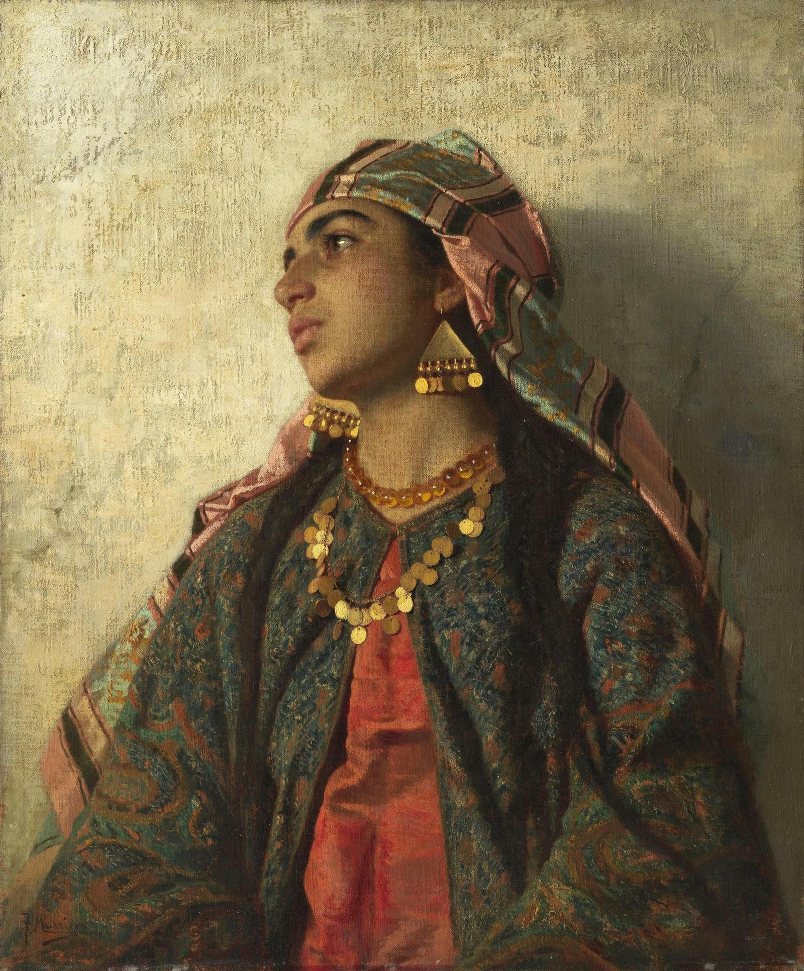 ‘Muchacha mora’ (1889), de Francesc Masriera, se verá en el Museo Carmen Thyssen.