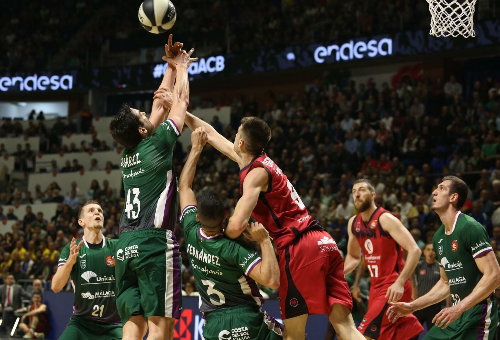 Las fotos del Unicaja-Casademont Zaragoza