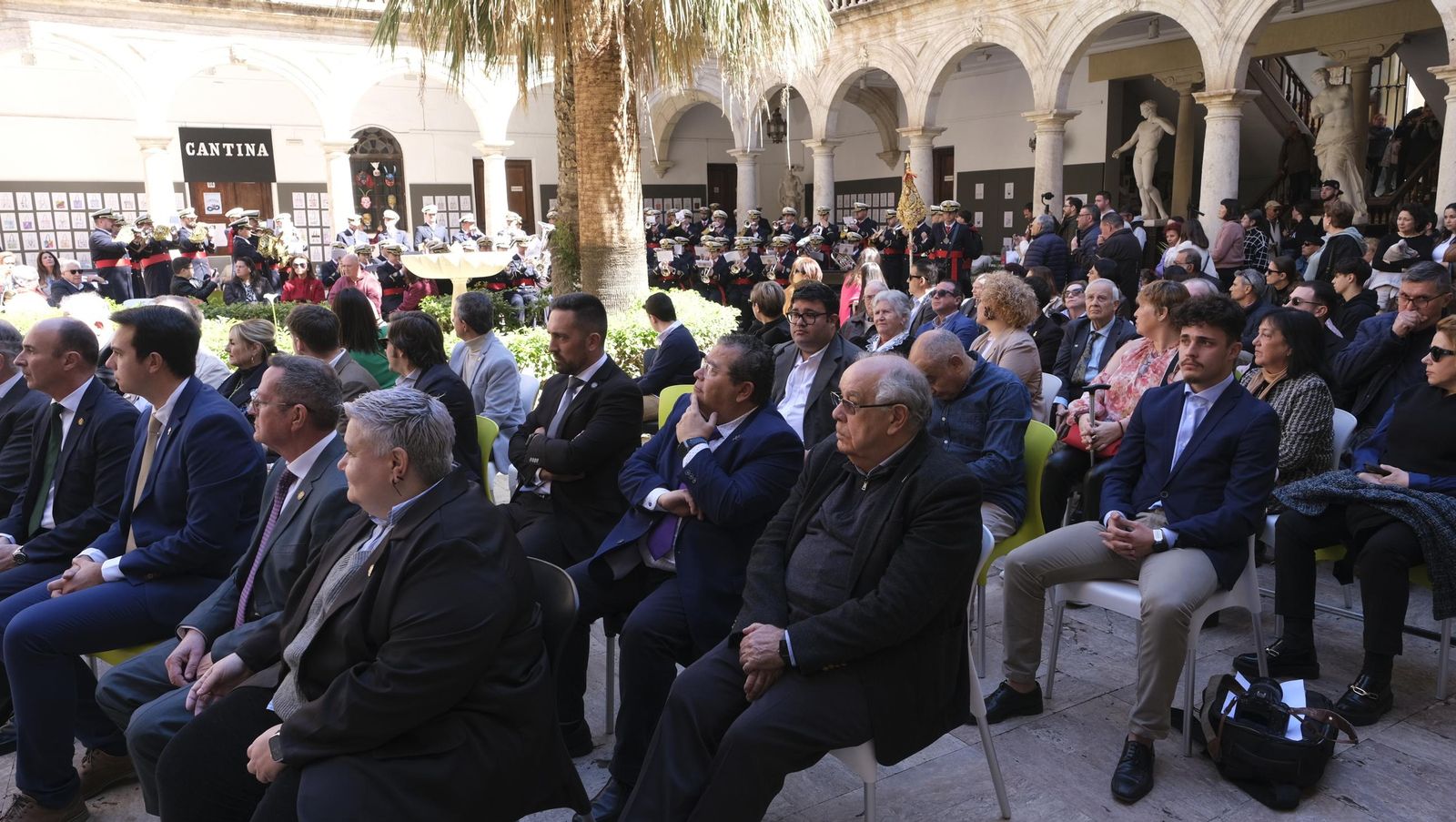 Imágenes de la presentación del cartel Semana Santa 2025 de FOCOAL