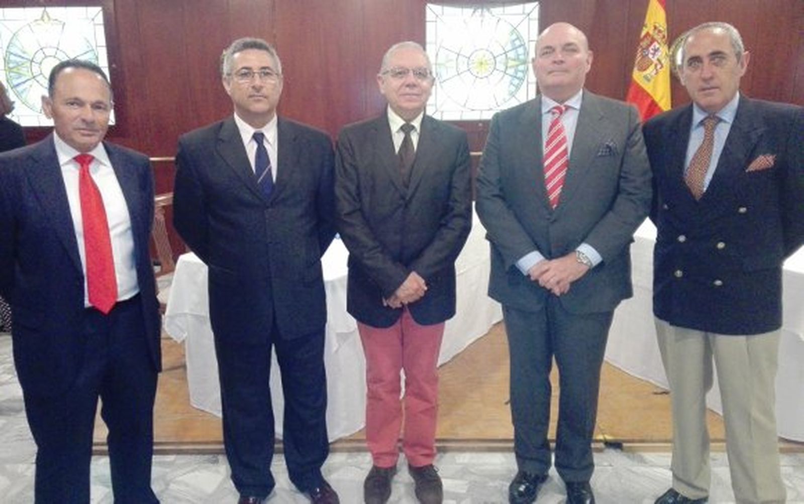 Sergio Pérez, Francisco Bendala, Juan Torrejón, Antonio Planells y Javier Delgado.

Foto: Ignacio Casas de Ciria