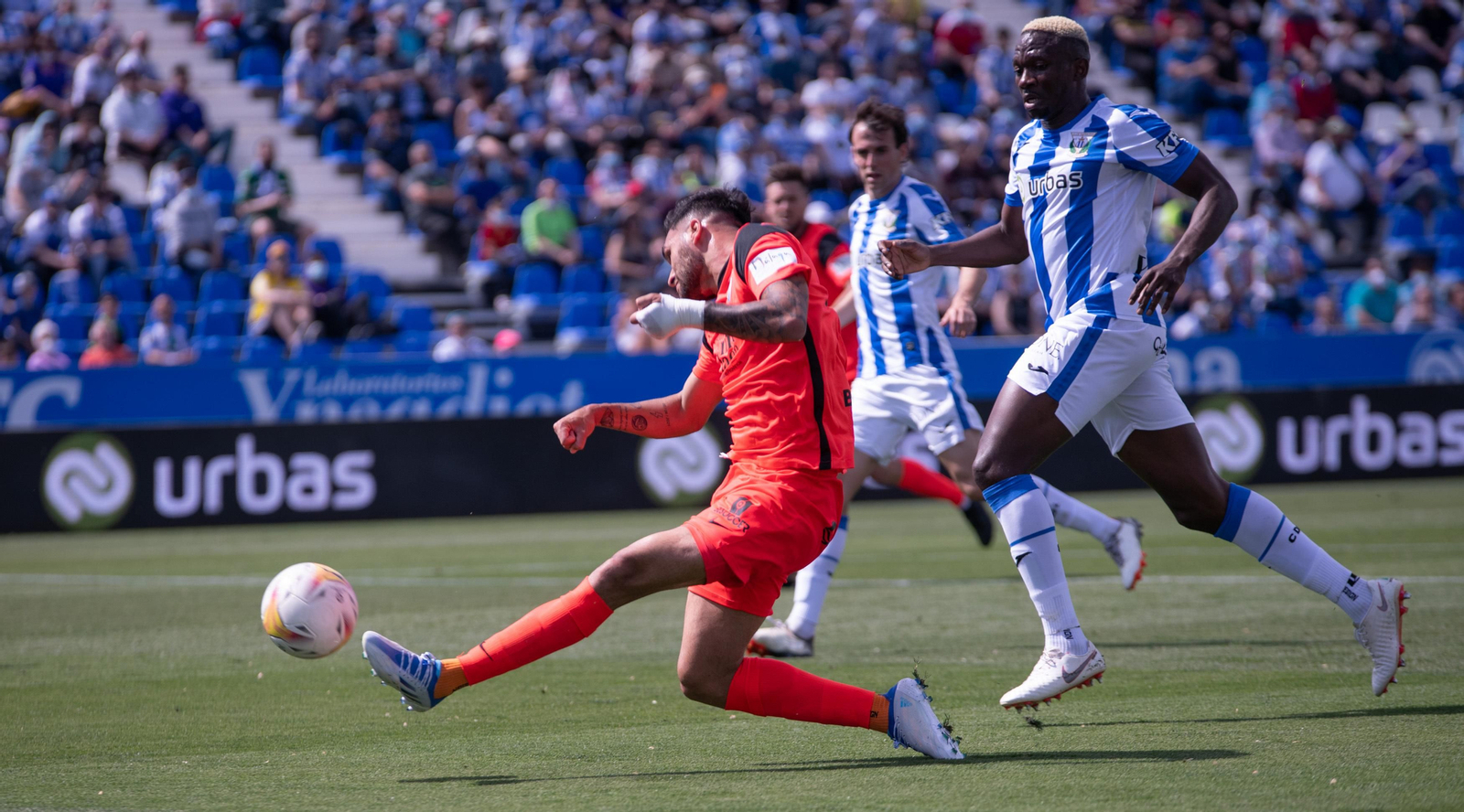 Las fotos del Leganés - Málaga CF