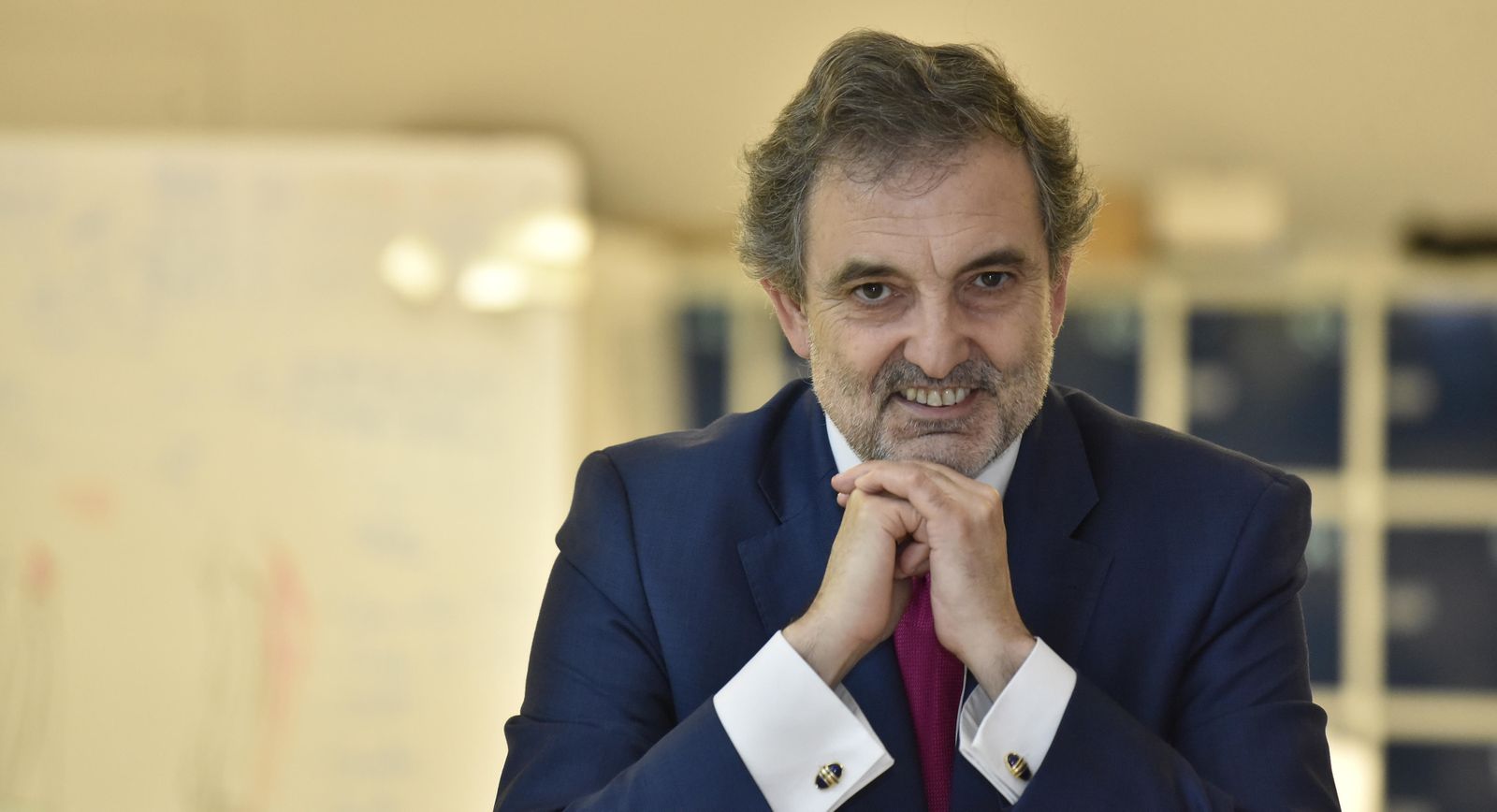 Luis Miguel Gilpérez en el evento de Telefónica celebrado en Sevilla en esta semana.