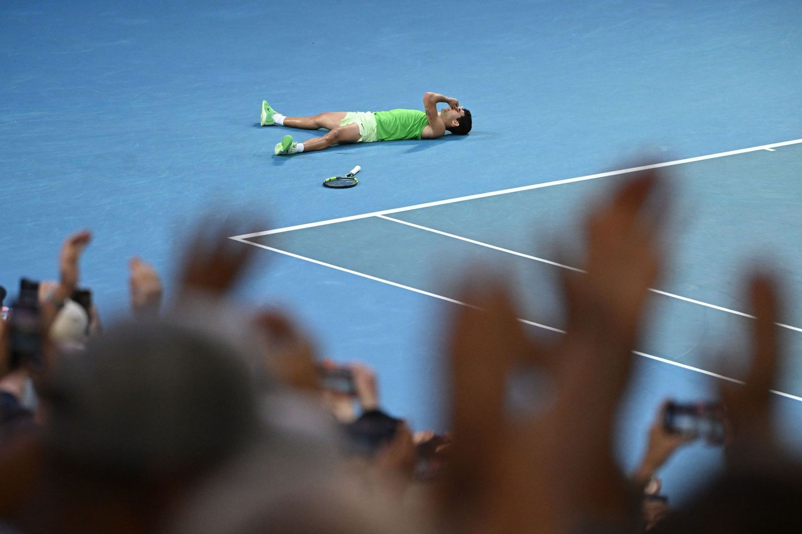 Las fotos del triunfo de Alcaraz en Australia