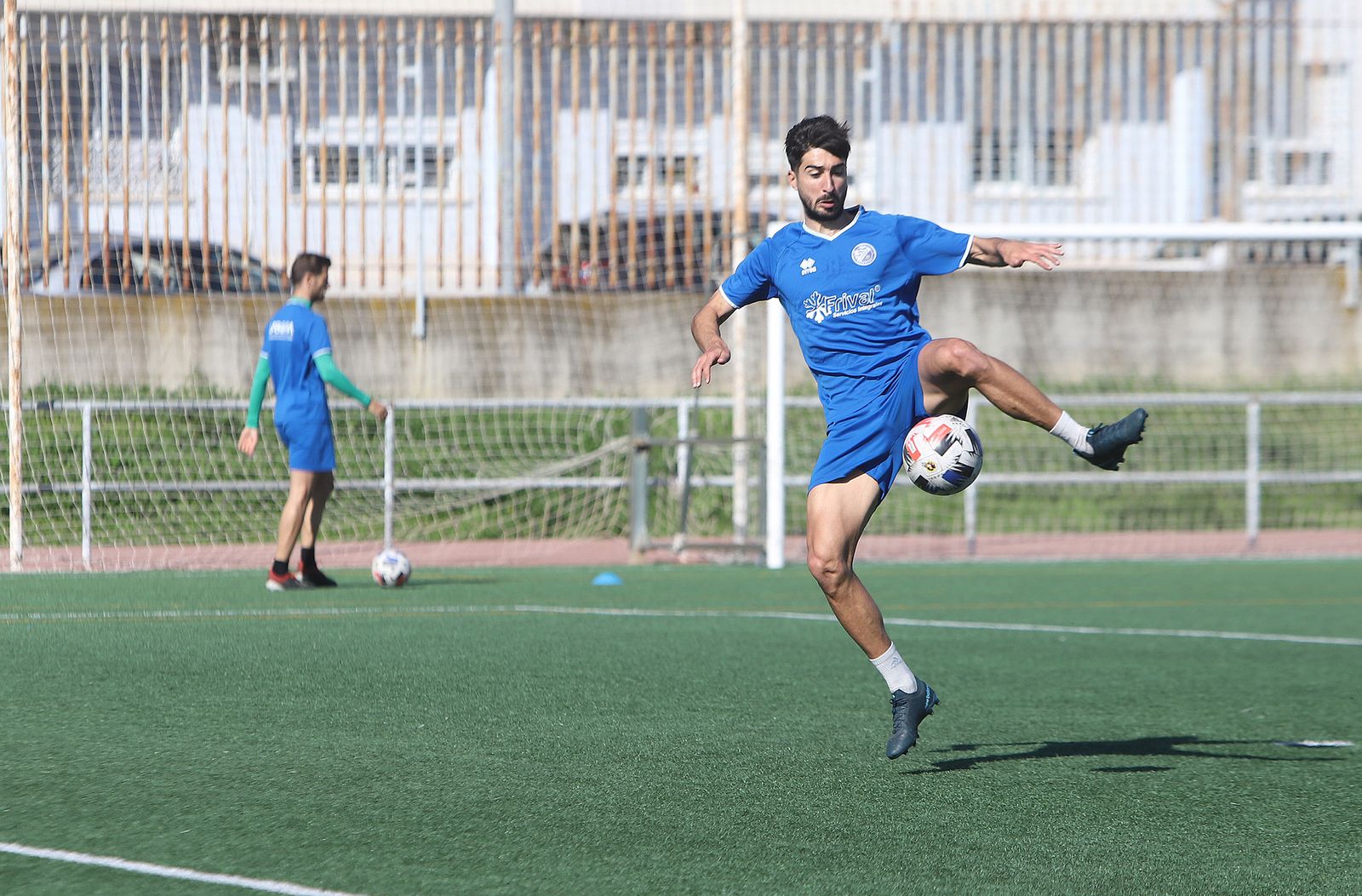 Entrenamiento del Xerez DFC en La Granja