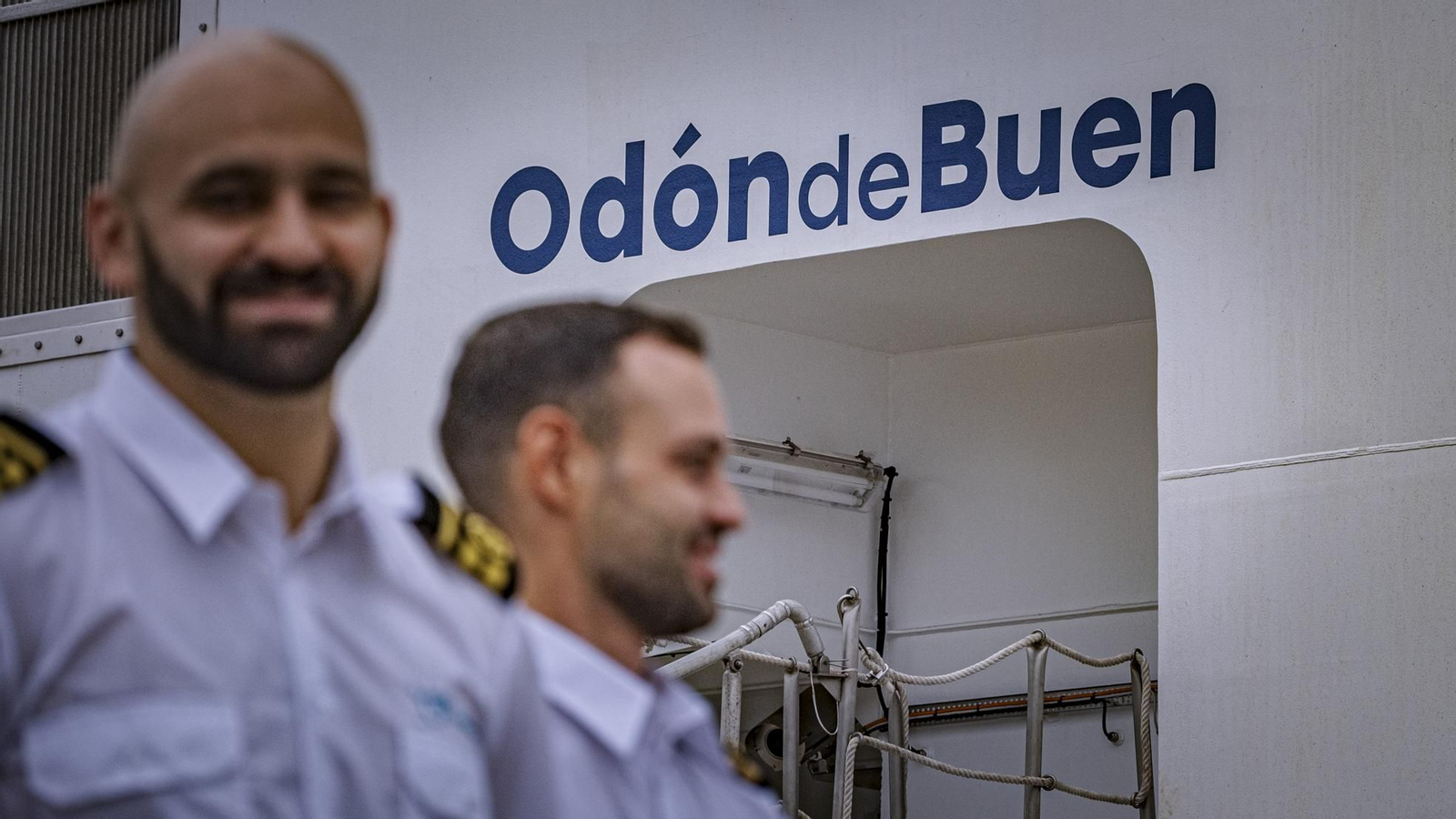 Las imágenes de la visita al buque oceanográfico del CSIC, 'Odon de Bien', amarrado en Cádiz